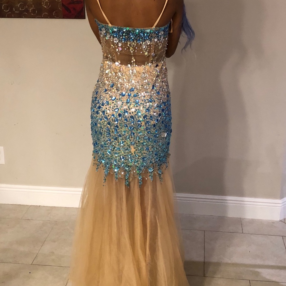 Blue prom dress / homecoming dress